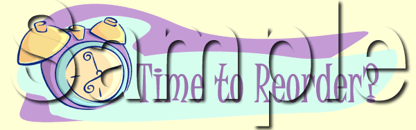 Reorder Reminder